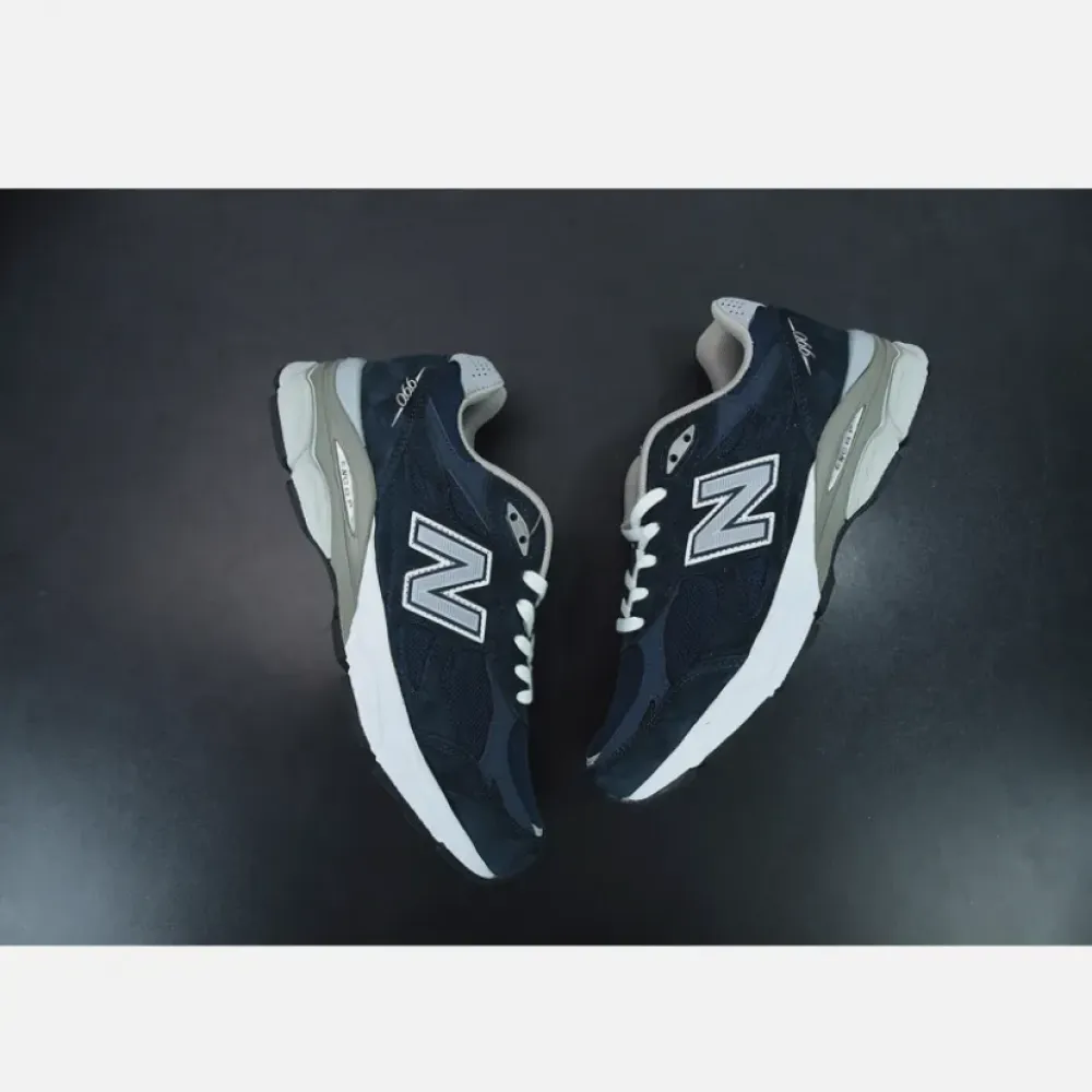 New Balance 990v3 Navy White  M990NB3