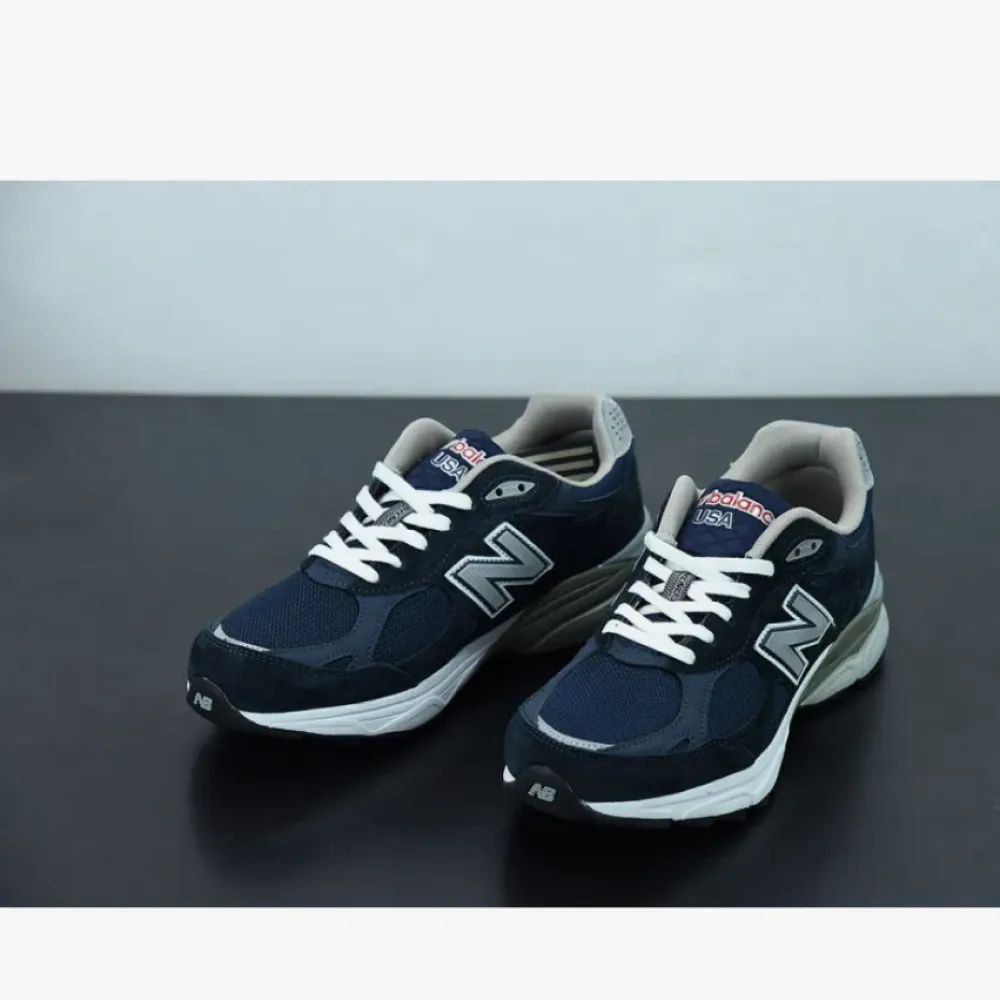 New Balance 990v3 Navy White  M990NB3