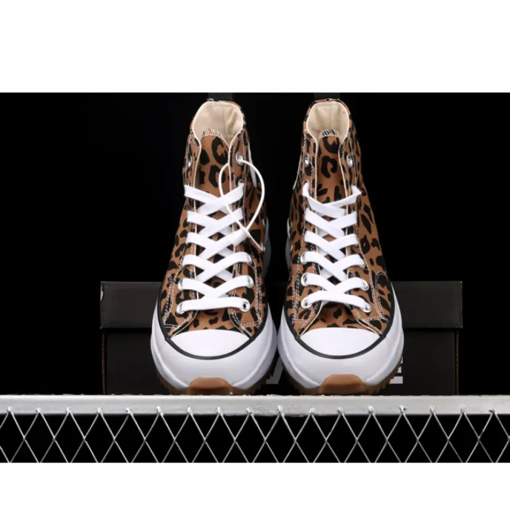 Converse Run Star Hike High Leopard
