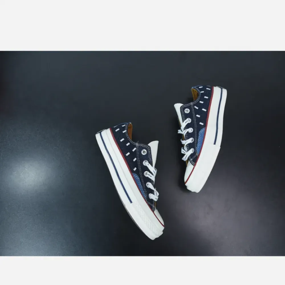 Converse Indigo Boro Chuck 70 Low Top Midnight Navy/Egret/Garnet 171065C