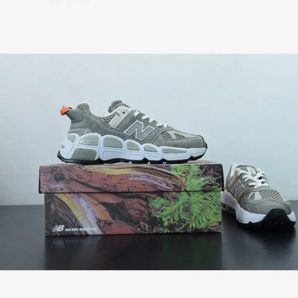 Salehe Bembury x New Balance 574 “Yurt” Shark Skin/White MS574YSC