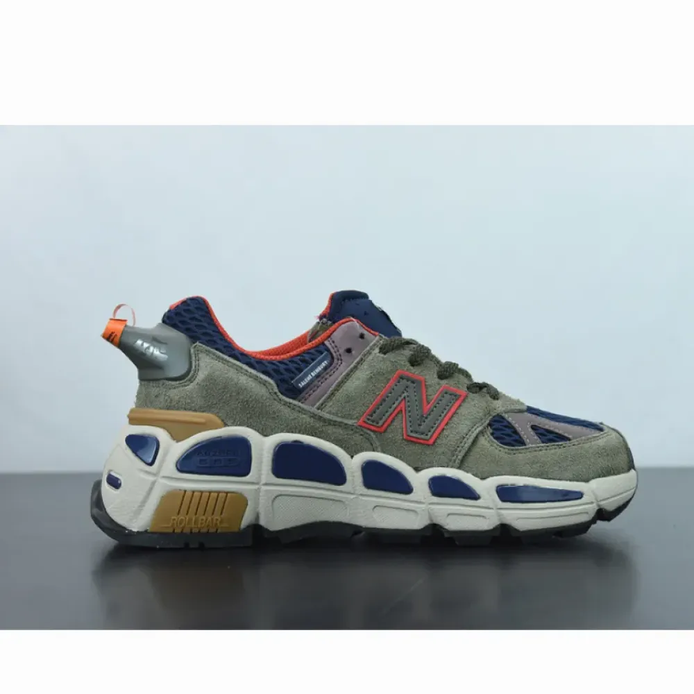 Salehe Bembury x New Balance 574 “Yurt” Team Forest Green/Burgundy MS574YSB