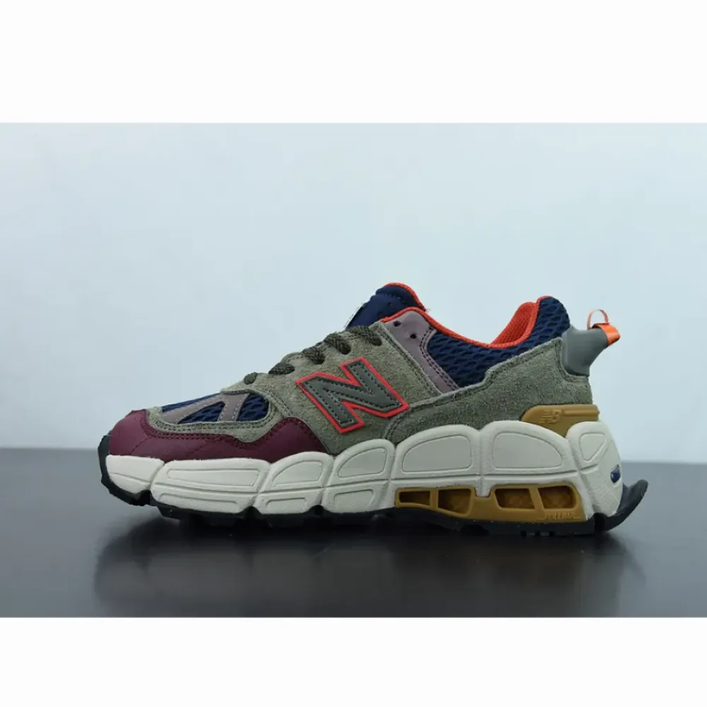 Salehe Bembury x New Balance 574 “Yurt” Team Forest Green/Burgundy MS574YSB