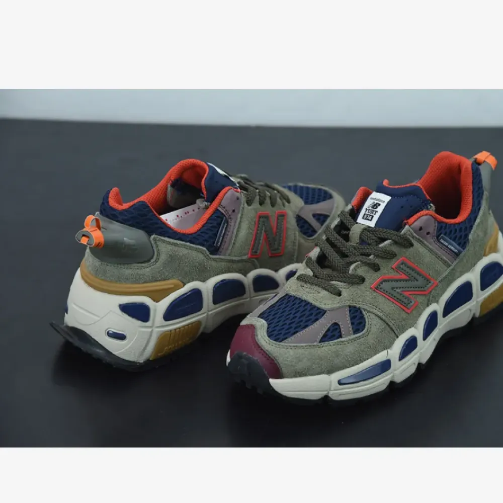 Salehe Bembury x New Balance 574 “Yurt” Team Forest Green/Burgundy MS574YSB