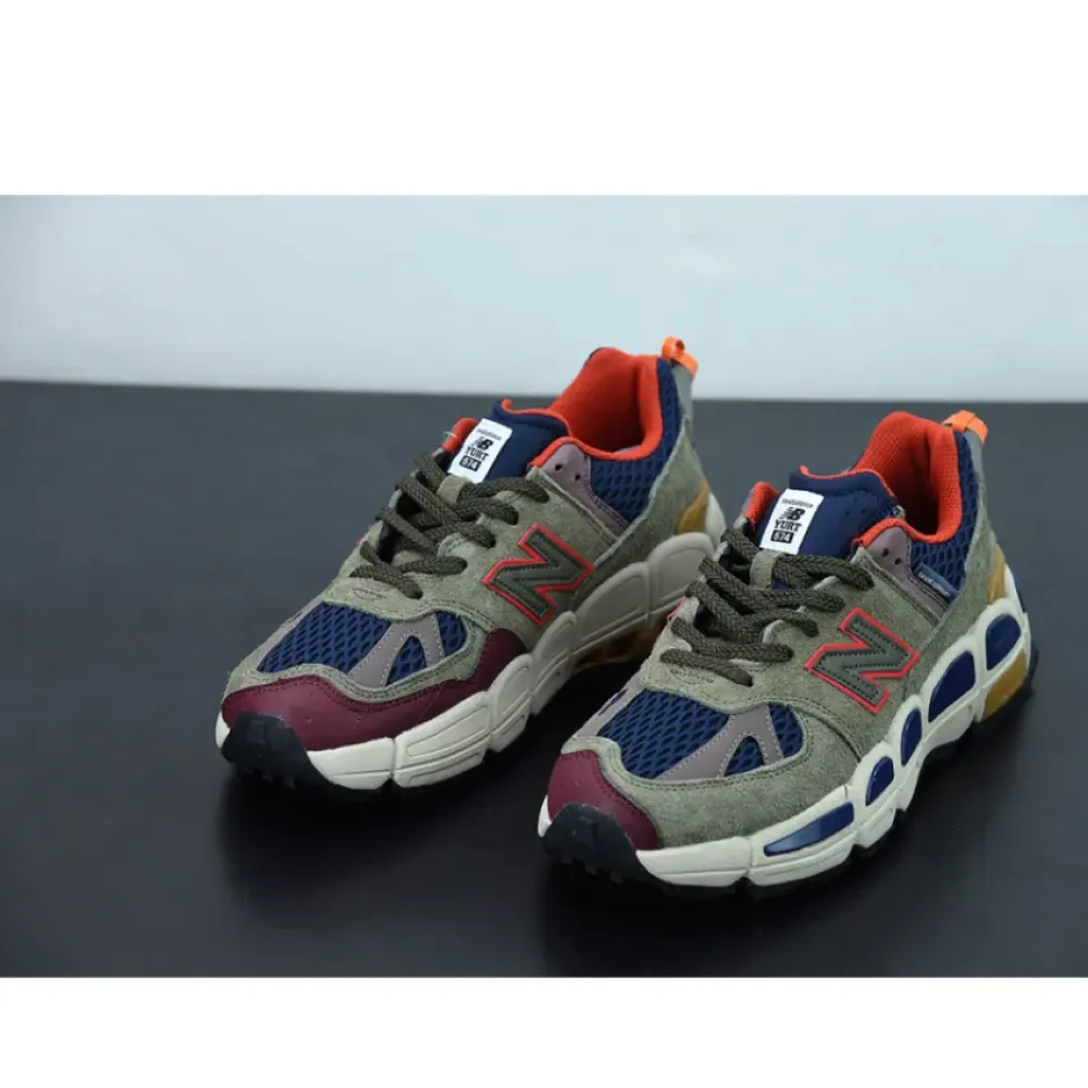 Salehe Bembury x New Balance 574 “Yurt” Team Forest Green/Burgundy MS574YSB
