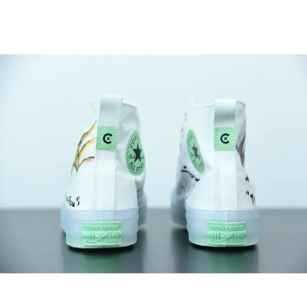 Converse Chuck Taylor All Star CX Black Ice High Pure White 169607C