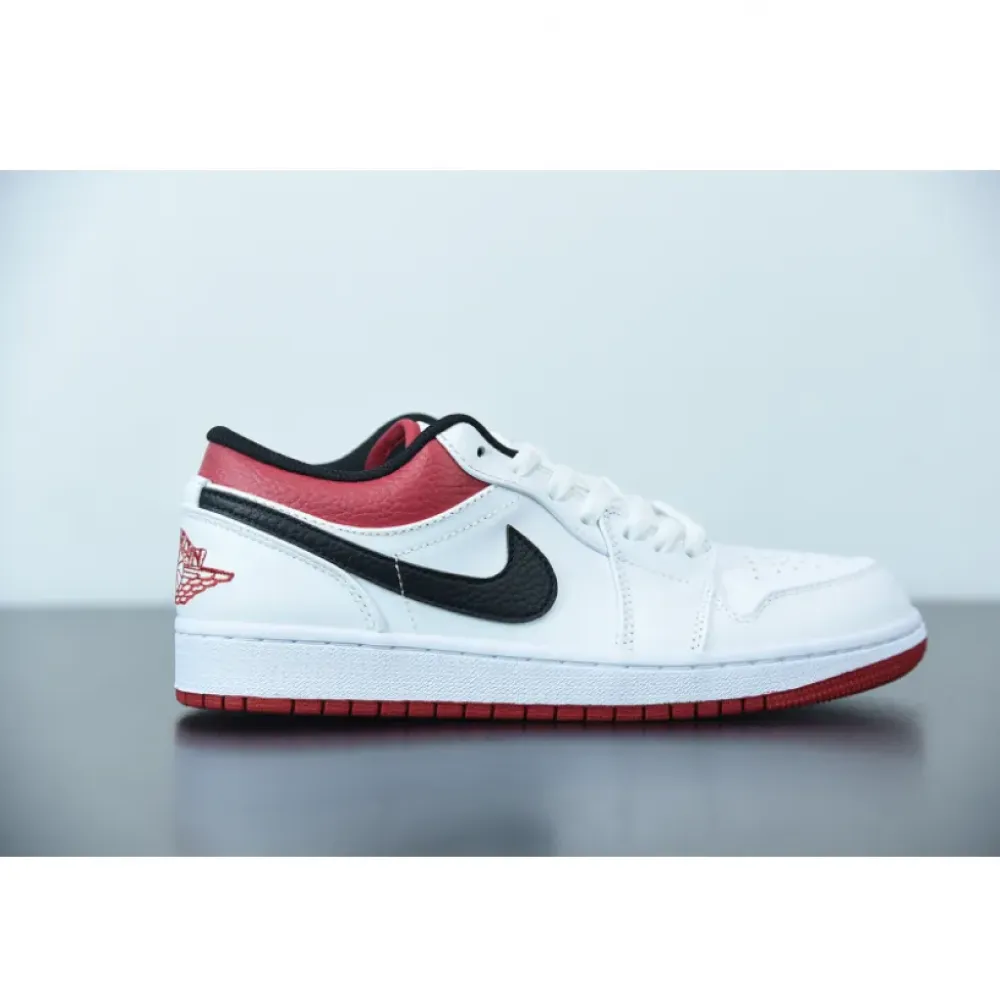 Air Jordan 1 Low ‘White Gym Red’  553560-118