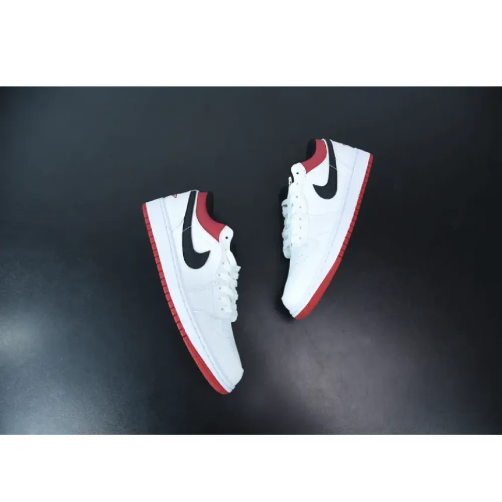 Air Jordan 1 Low ‘White Gym Red’  553560-118