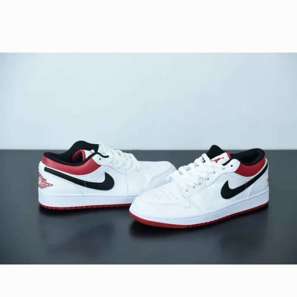 Air Jordan 1 Low ‘White Gym Red’  553560-118