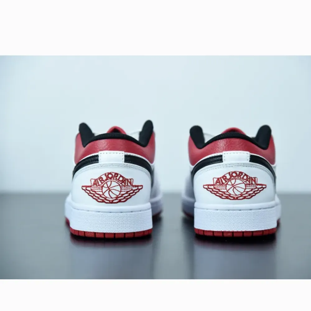 Air Jordan 1 Low ‘White Gym Red’  553560-118