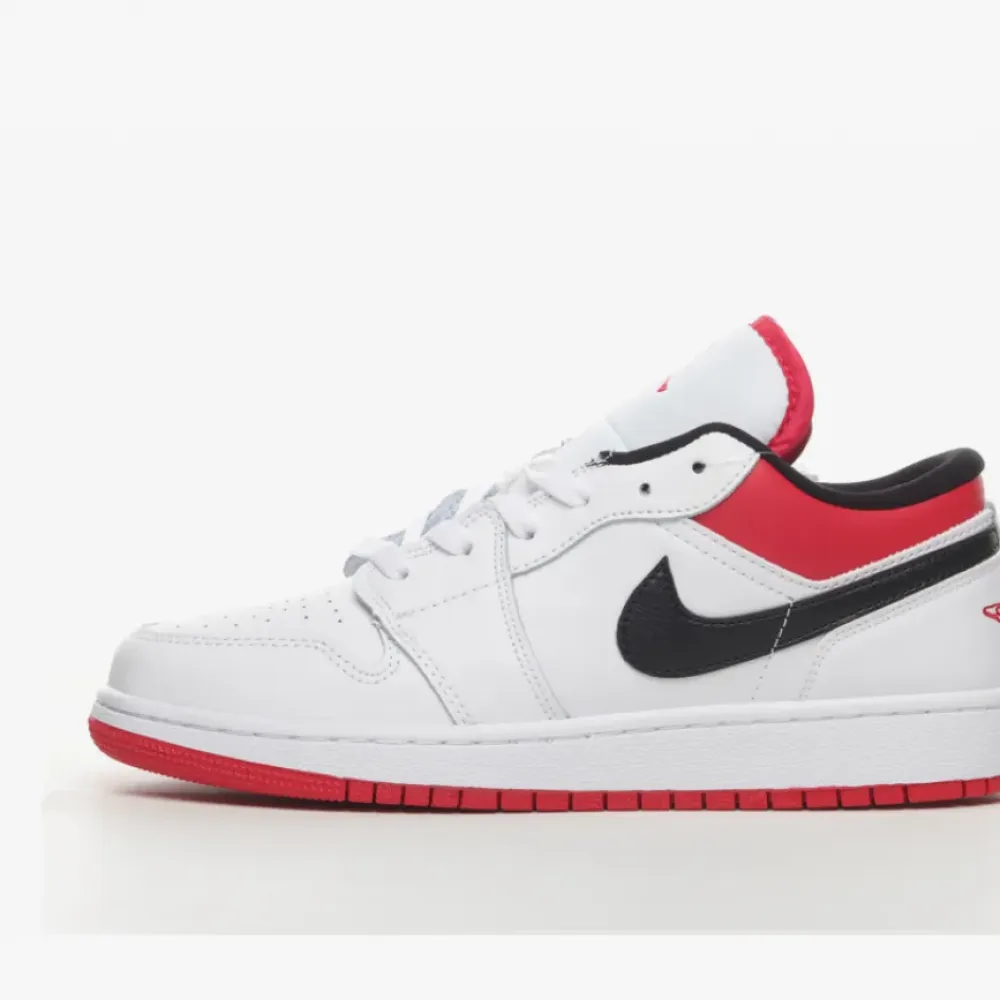 Air Jordan 1 Low ‘White Gym Red’  553560-118