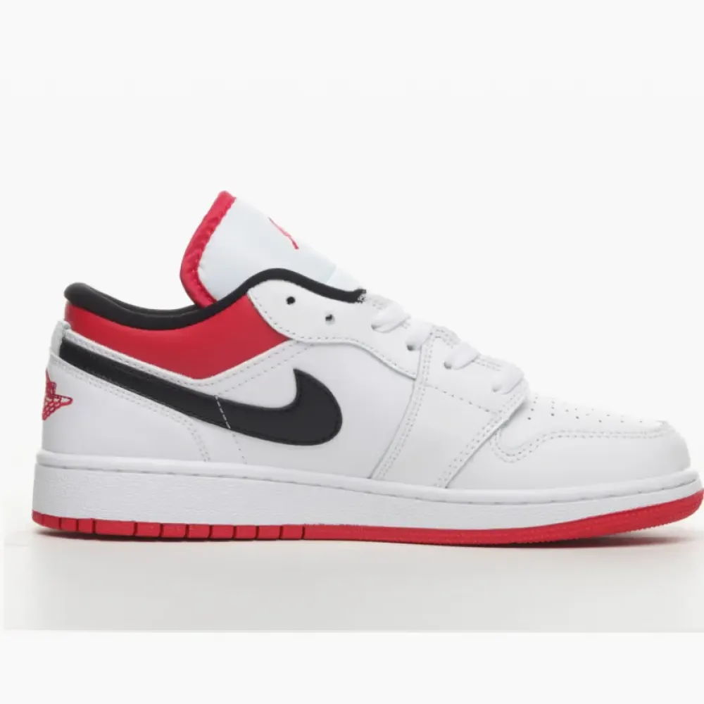 Air Jordan 1 Low ‘White Gym Red’  553560-118