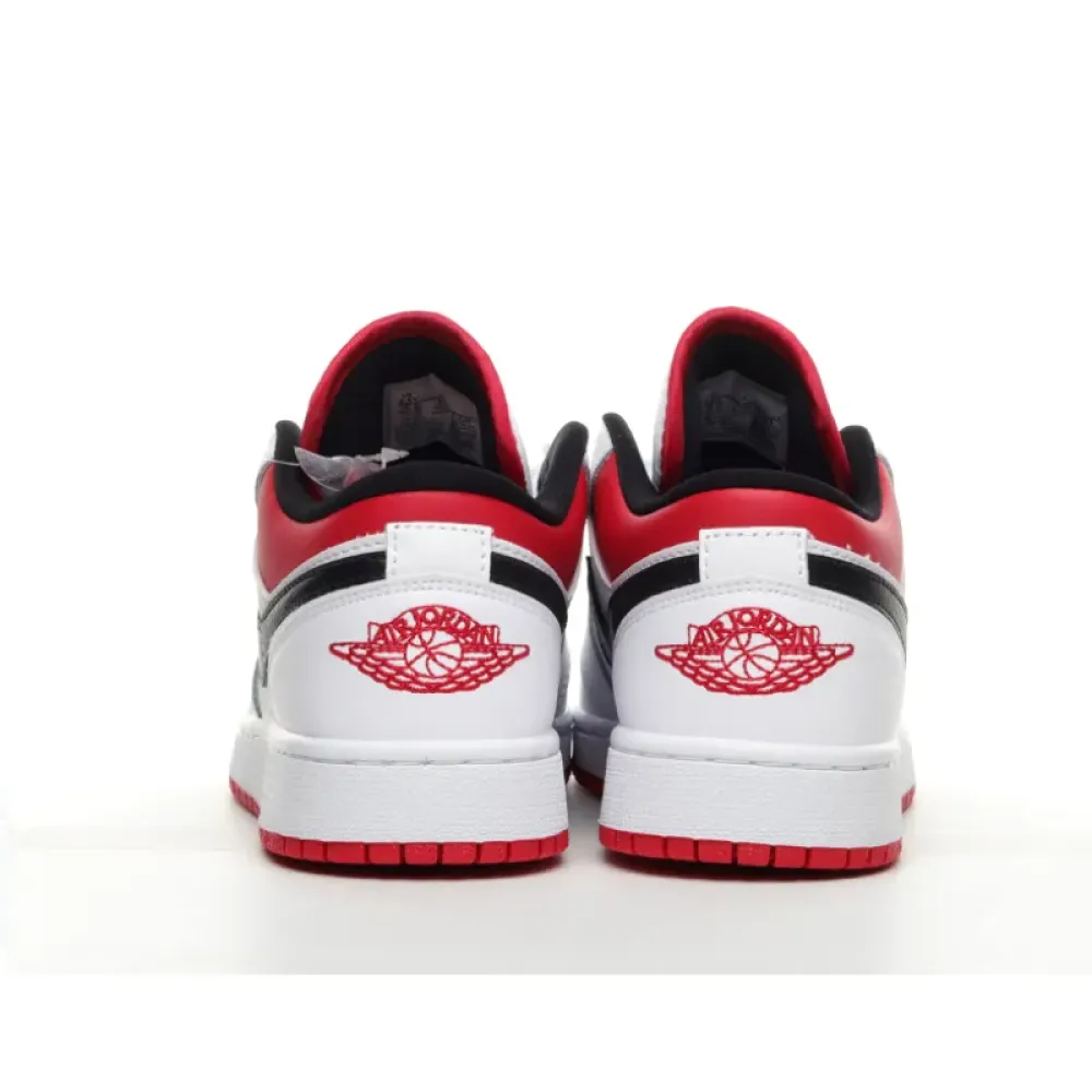 Air Jordan 1 Low ‘White Gym Red’  553560-118