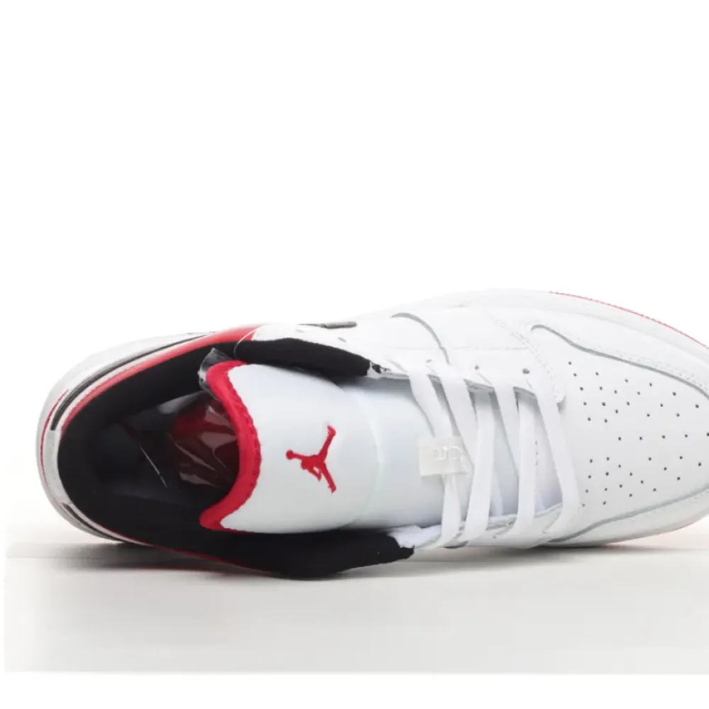 Air Jordan 1 Low ‘White Gym Red’  553560-118