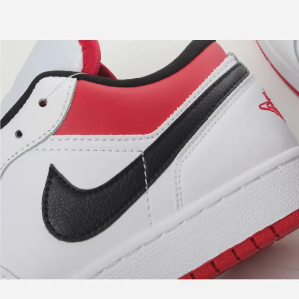 Air Jordan 1 Low ‘White Gym Red’  553560-118
