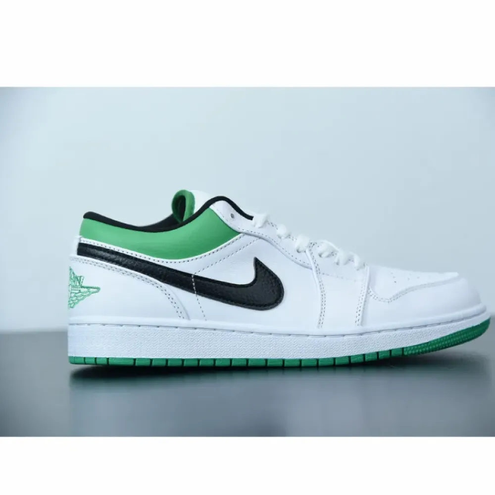 Air Jordan 1 Low ‘Celtics’ White Green  553558-129