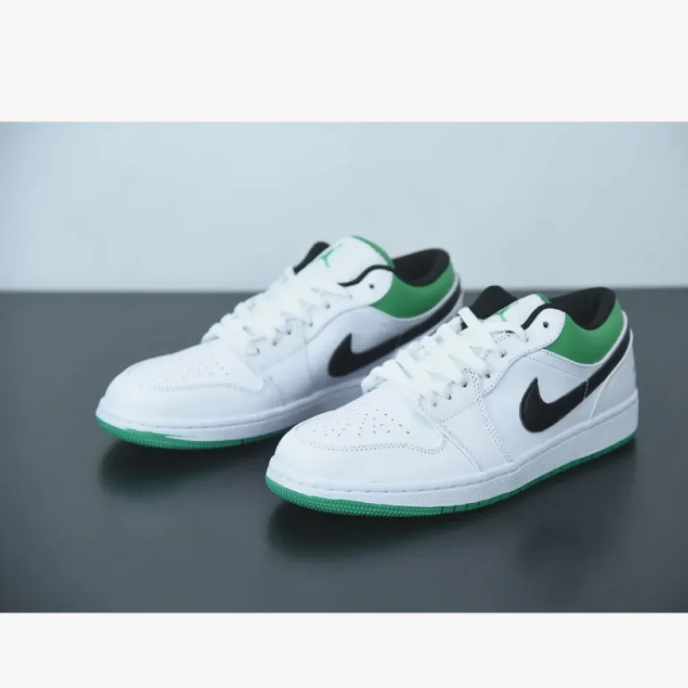 Air Jordan 1 Low ‘Celtics’ White Green  553558-129