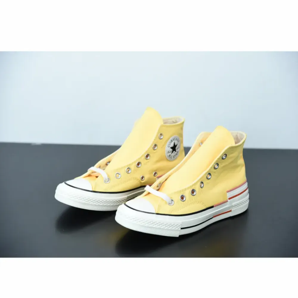 Converse Colorblock Chuck 70 High Top Citron Pulse/Pink Quartz/Egret 570787C