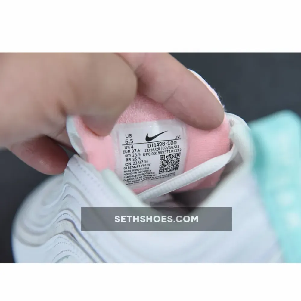 Nike Air Max 97 White Barely Green  DJ1498-100