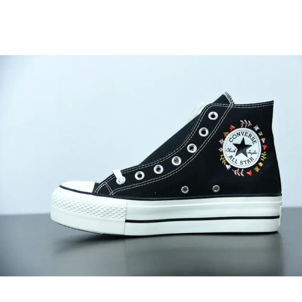 Converse Chuck Taylor All Star Platform It’s Okay To Wander Hi Black 571085C