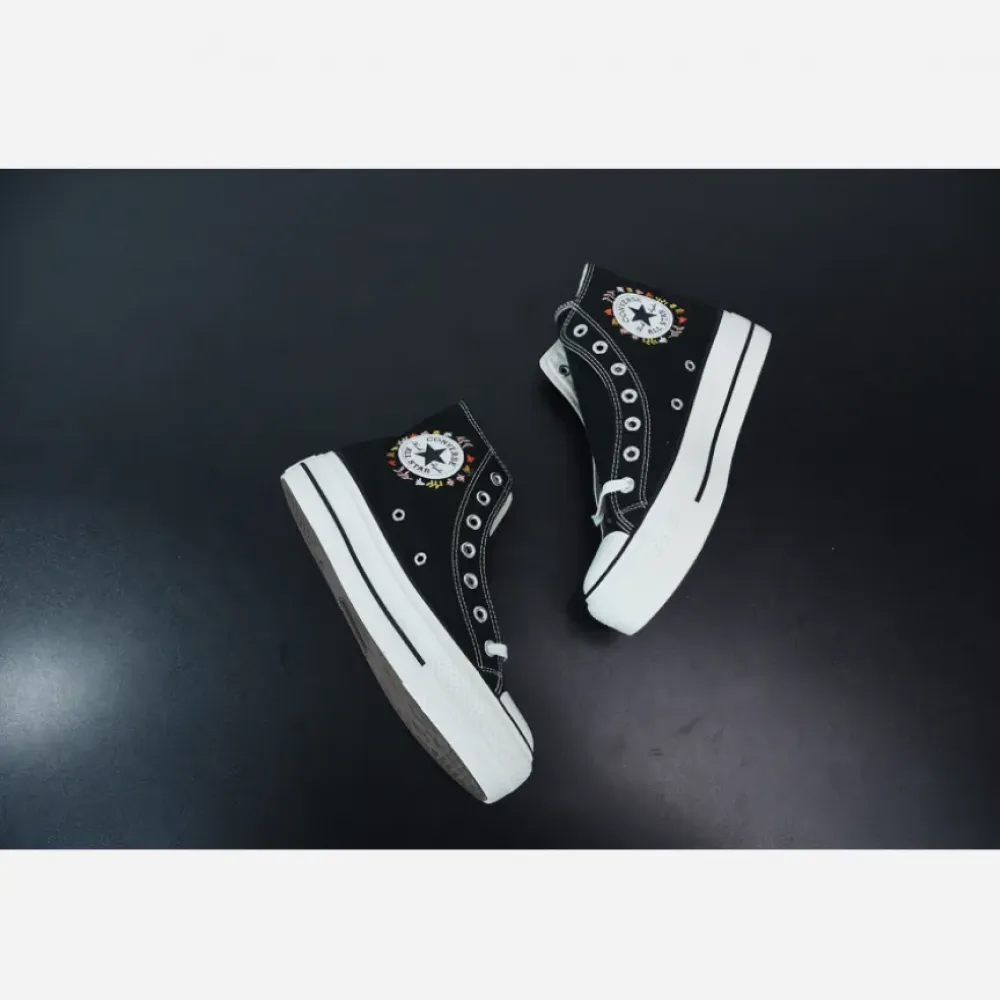 Converse Chuck Taylor All Star Platform It’s Okay To Wander Hi Black 571085C