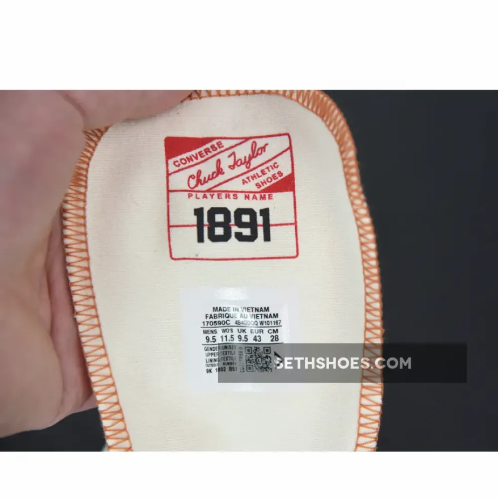 Concepts x Converse Chuck 70 Southern Flame Hi Orange 170590C