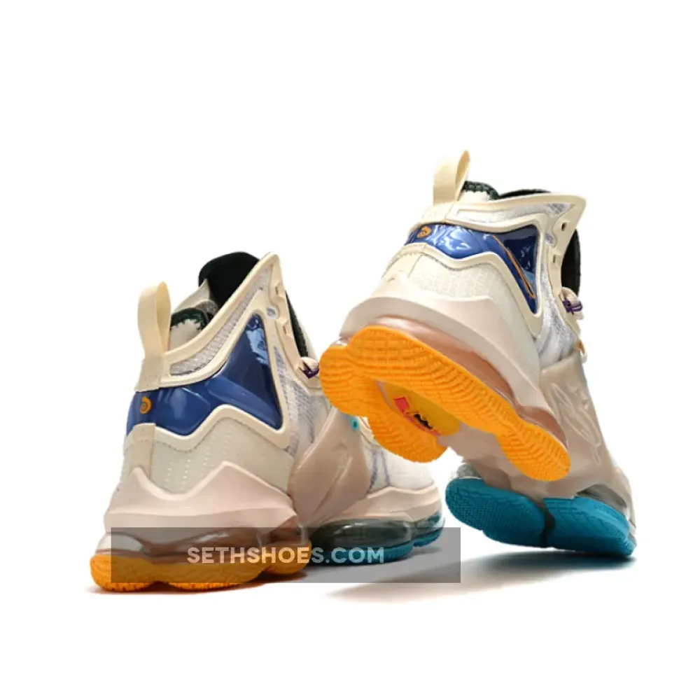 Nike Lebron 19 ’Minneapolis Lakers‘ Cream/Blue-Gold  DC9341-200