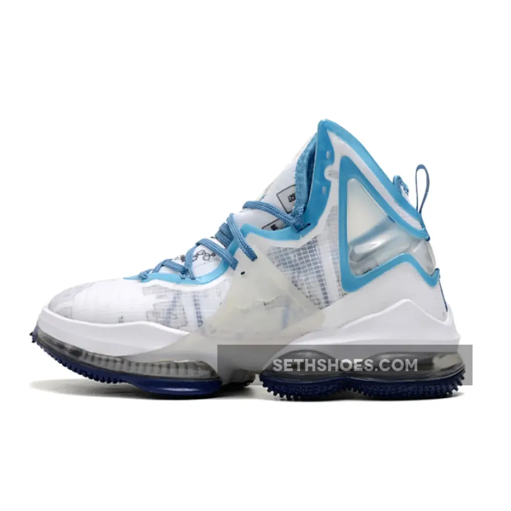 Nike LeBron 19 ‘Space Jam’ White/Blue  DC9338-100