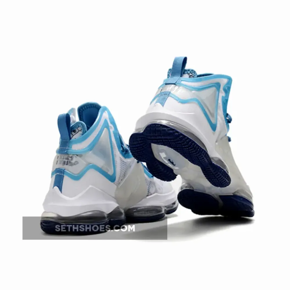 Nike LeBron 19 ‘Space Jam’ White/Blue  DC9338-100