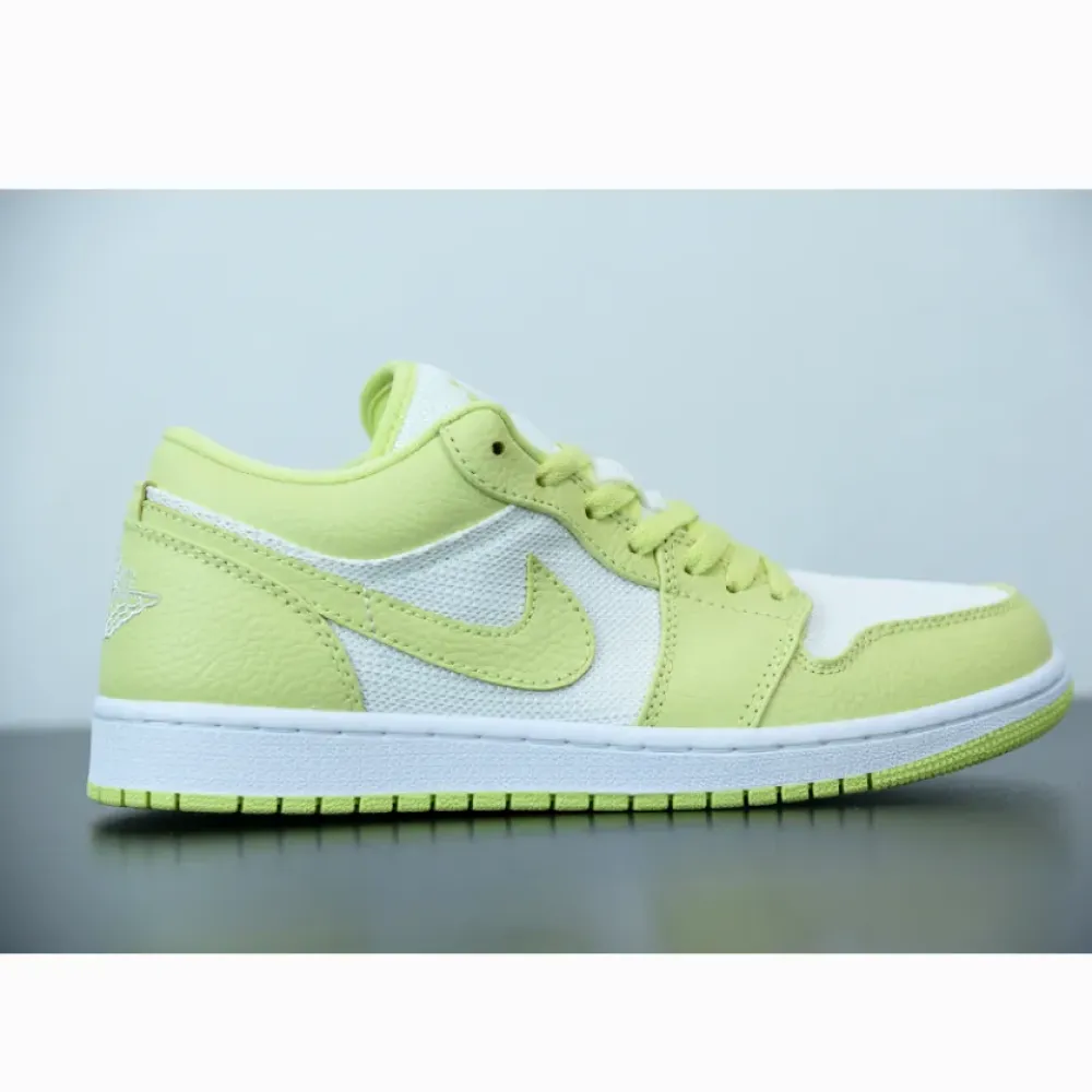 Air Jordan 1 Low Summit White/Limelight  DH9619-103