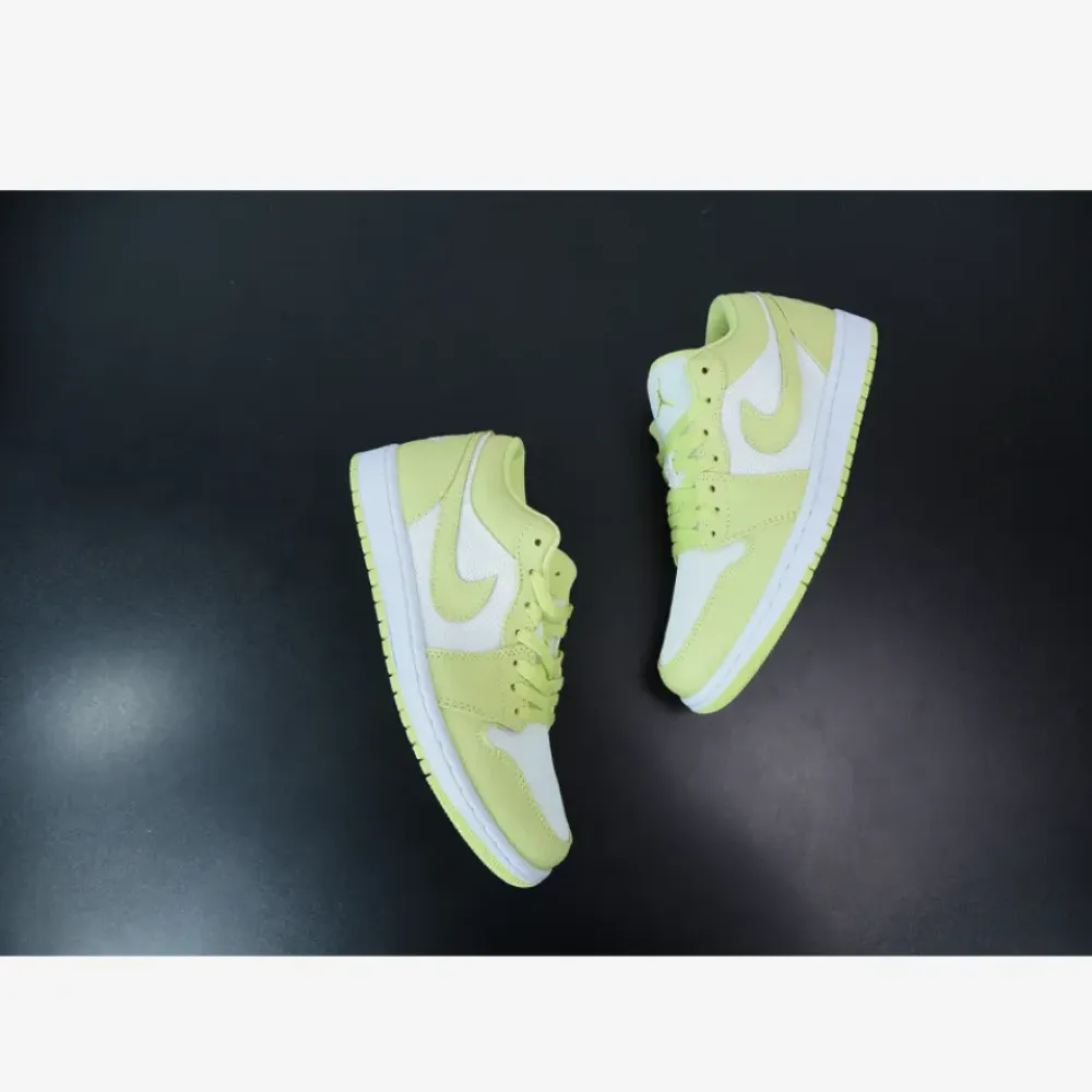 Air Jordan 1 Low Summit White/Limelight  DH9619-103