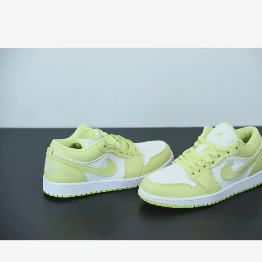 Air Jordan 1 Low Summit White/Limelight  DH9619-103