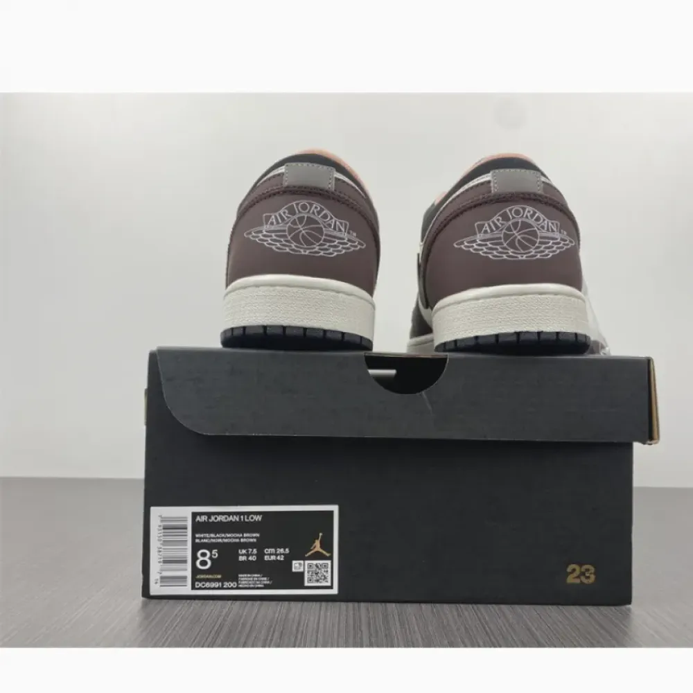 Air Jordan 1 Low Mocha/White/Black  DC6991-200