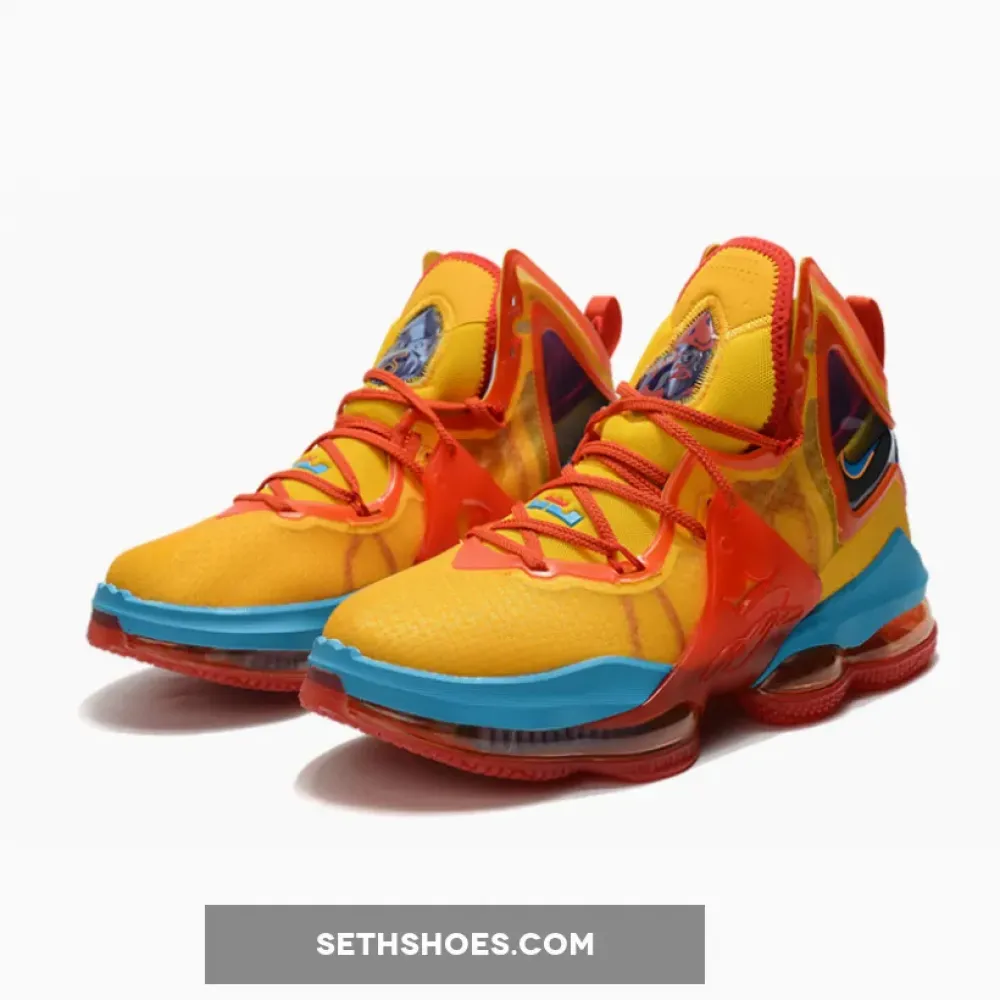 Nike LeBron 19 “Tune Squad” Orange/Teak  DC9338-800