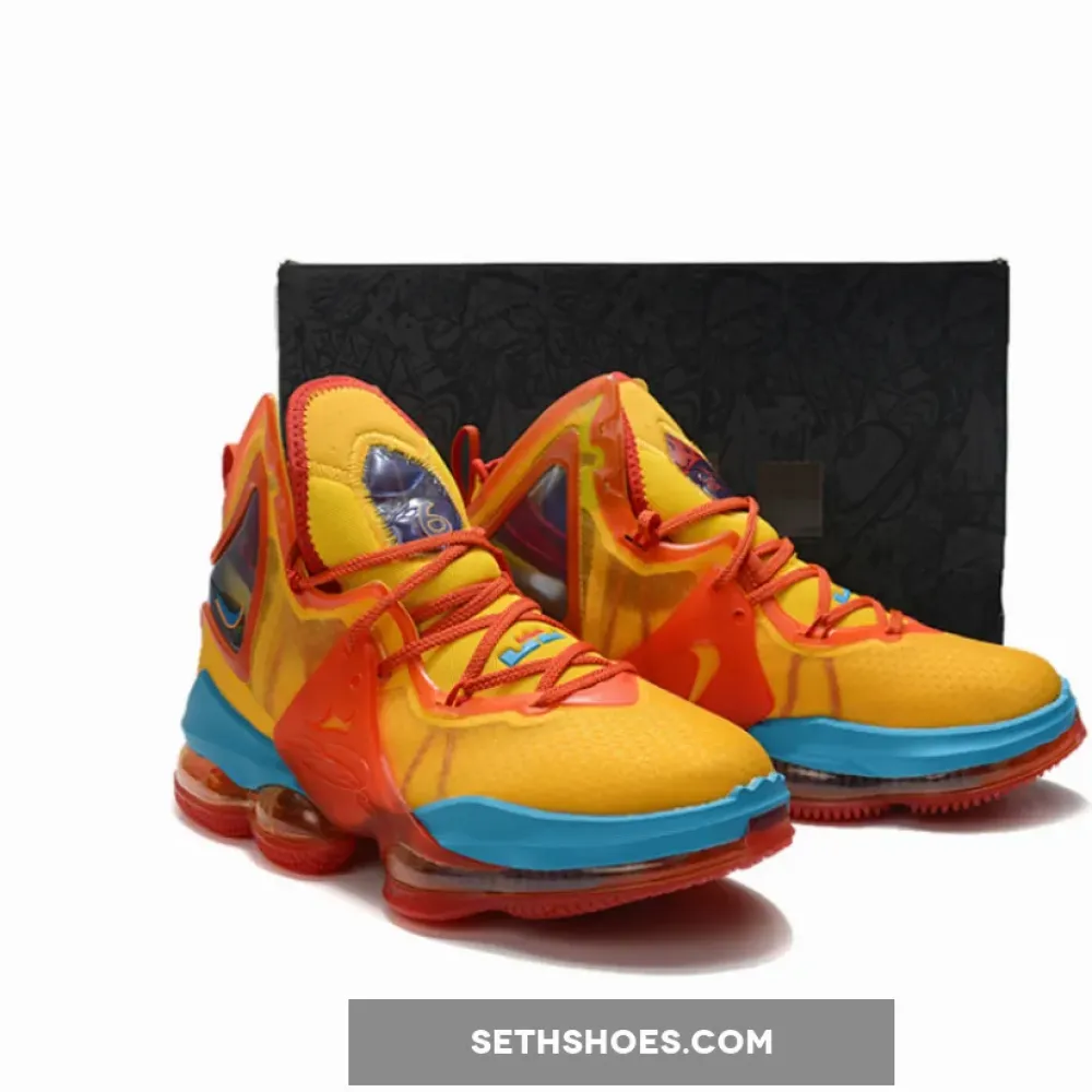 Nike LeBron 19 “Tune Squad” Orange/Teak  DC9338-800