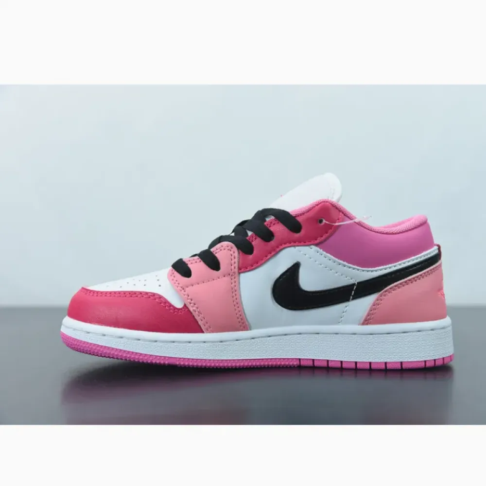 Air Jordan 1 Low Pinksicle/Rush Pink-Red  553560-162