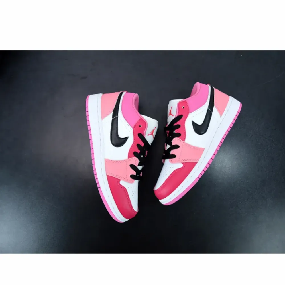 Air Jordan 1 Low Pinksicle/Rush Pink-Red  553560-162