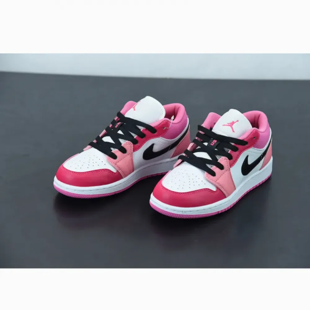 Air Jordan 1 Low Pinksicle/Rush Pink-Red  553560-162