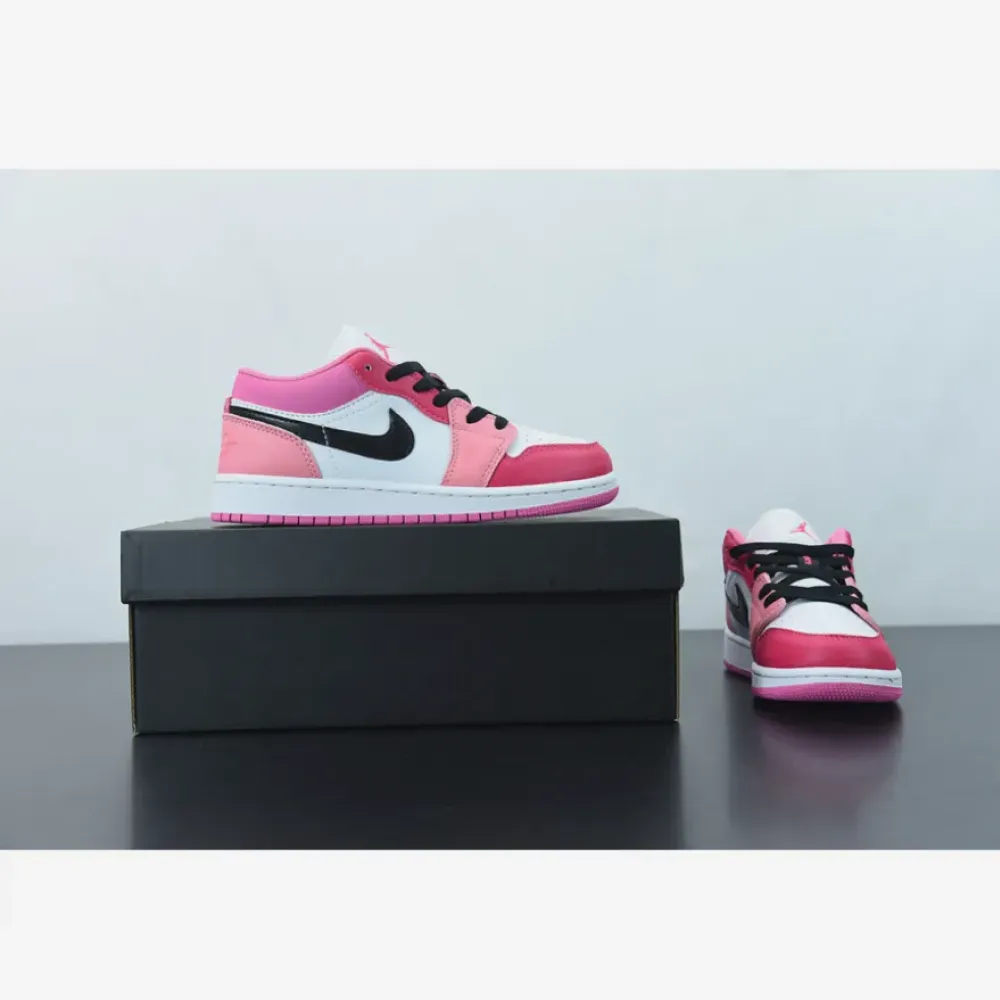 Air Jordan 1 Low Pinksicle/Rush Pink-Red  553560-162