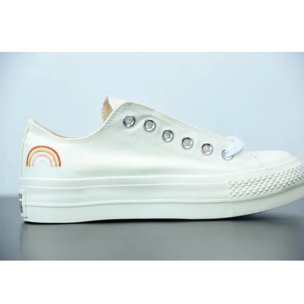 Converse Summer Spirit Platform Chuck Taylor All Star Low Top White 571924C