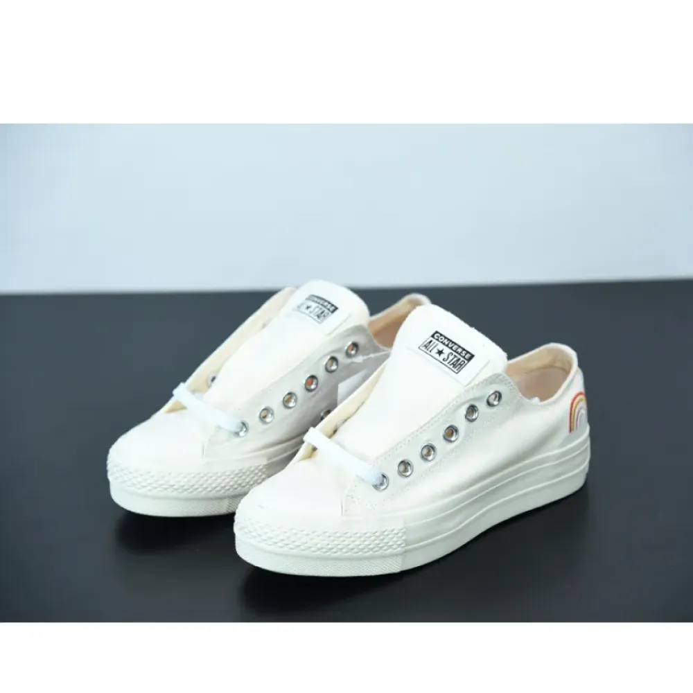 Converse Summer Spirit Platform Chuck Taylor All Star Low Top White 571924C