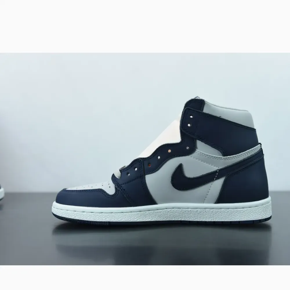 Air Jordan 1 High 85 ‘Georgetown’ College Navy/White-Tech Grey BQ4422-400