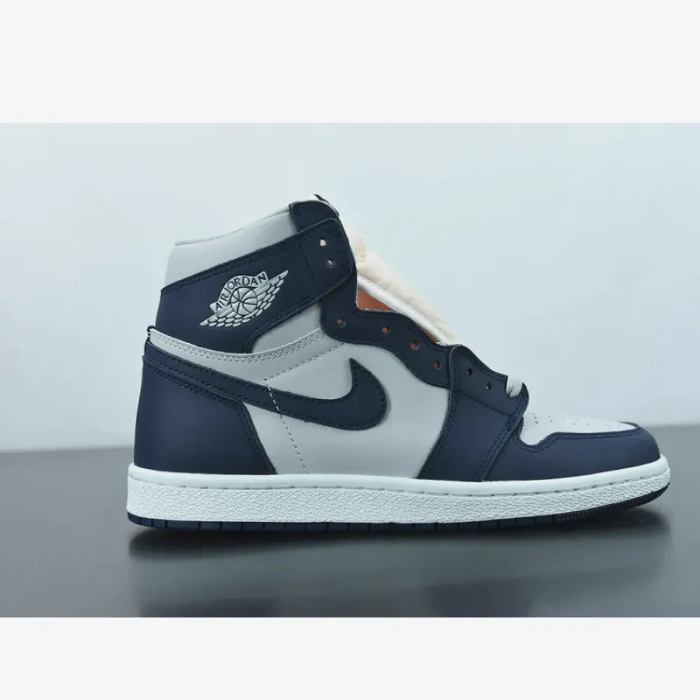 Air Jordan 1 High 85 ‘Georgetown’ College Navy/White-Tech Grey BQ4422-400