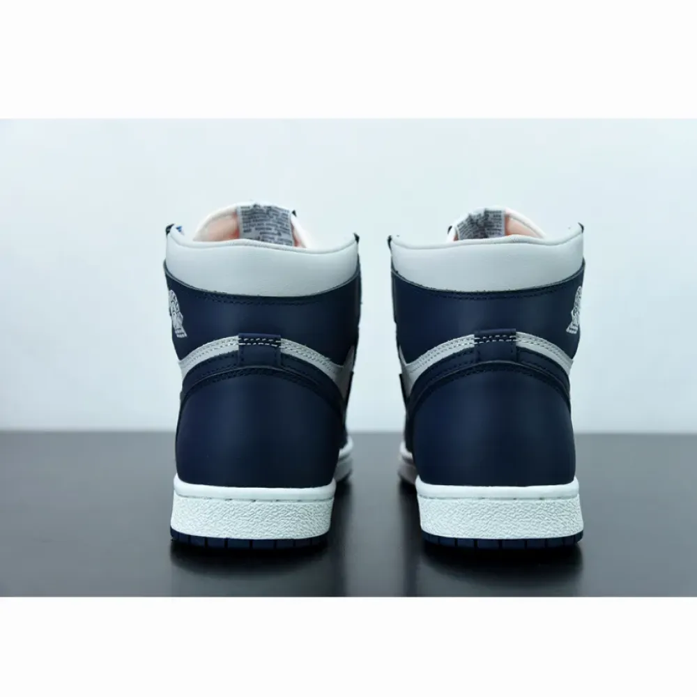 Air Jordan 1 High 85 ‘Georgetown’ College Navy/White-Tech Grey BQ4422-400