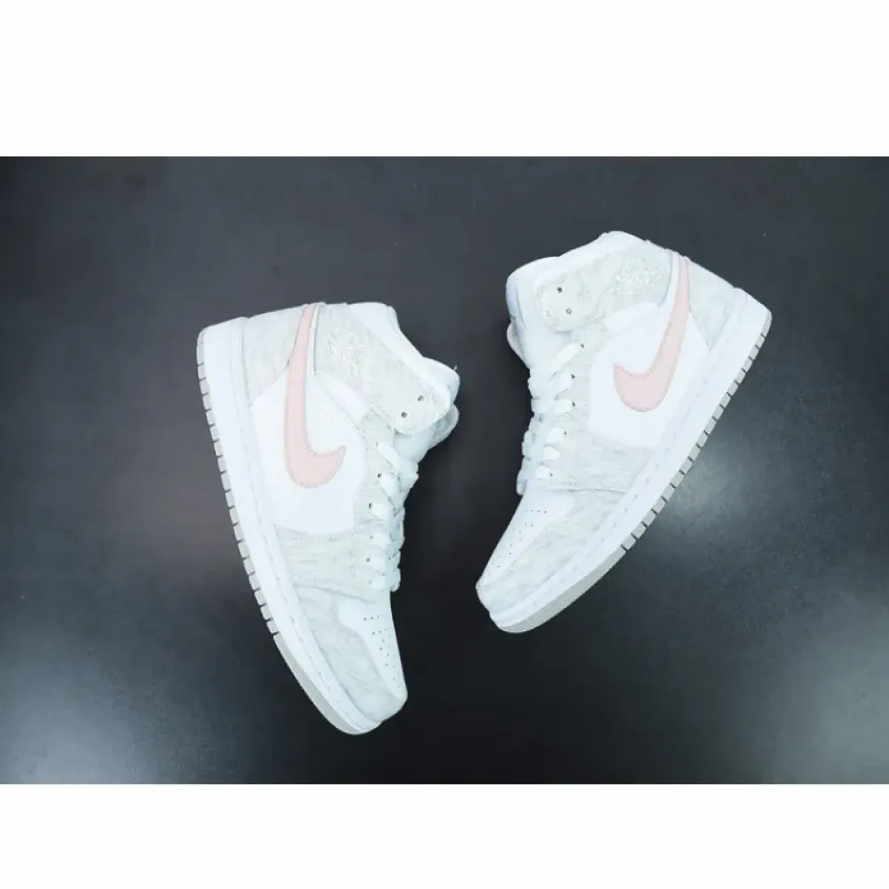 Air Jordan 1 Mid SE Light Iron Ore/Atmosphere-White