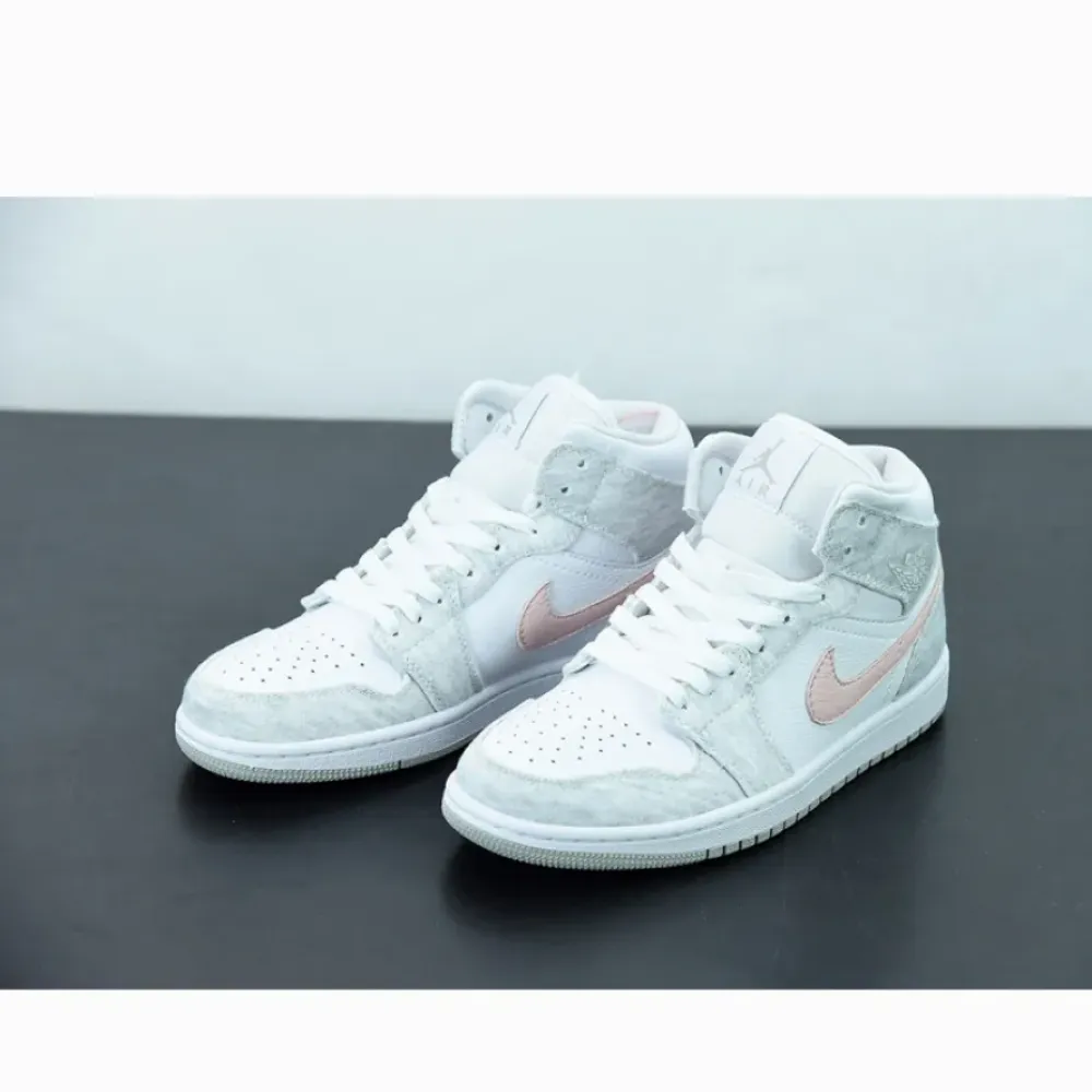 Air Jordan 1 Mid SE Light Iron Ore/Atmosphere-White