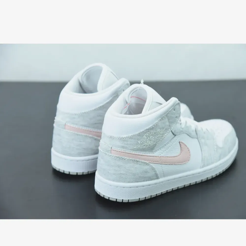 Air Jordan 1 Mid SE Light Iron Ore/Atmosphere-White