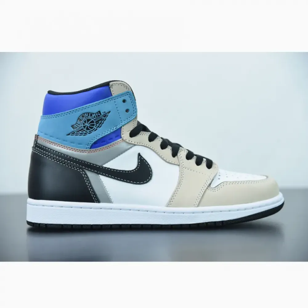 Air Jordan 1 High OG Pro White/Multi-Color-Total Orange  DC6515-100