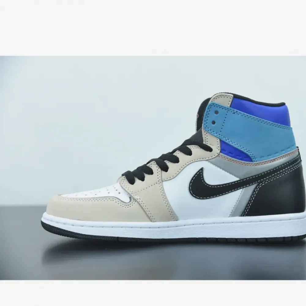 Air Jordan 1 High OG Pro White/Multi-Color-Total Orange  DC6515-100