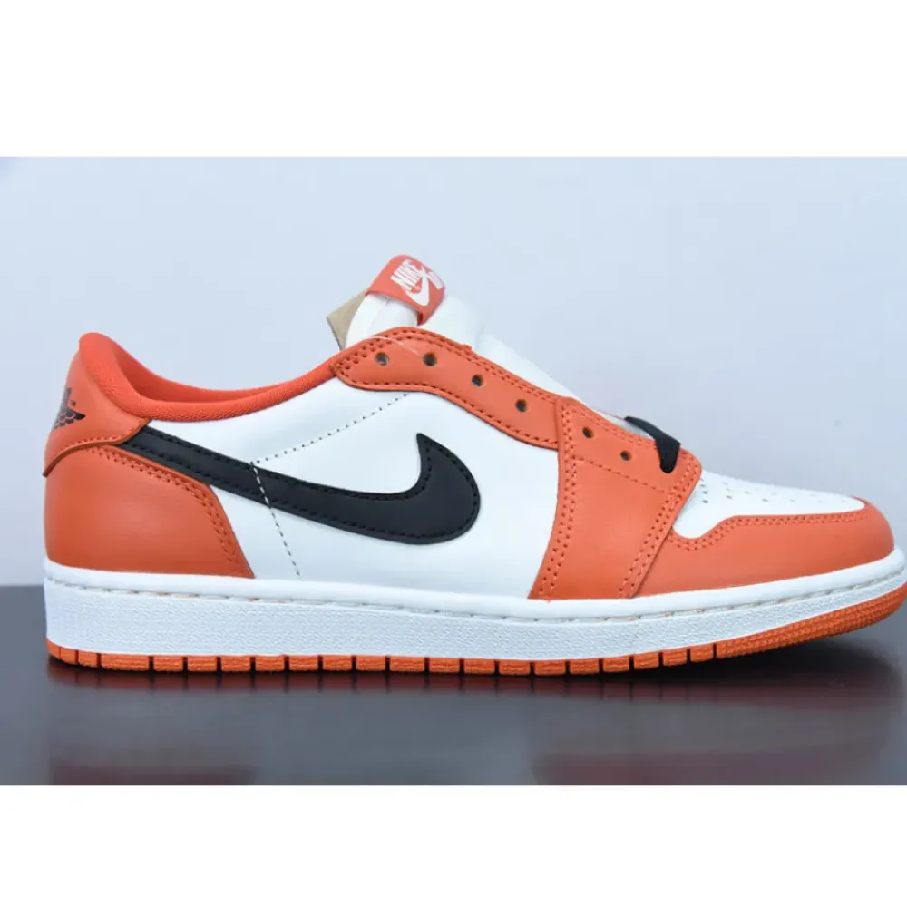 Air Jordan 1 Low OG ‘Shattered Backboard’ Orange/White-Black CZ0790-801
